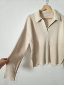 Gap Collared Cotton Sweater (S)