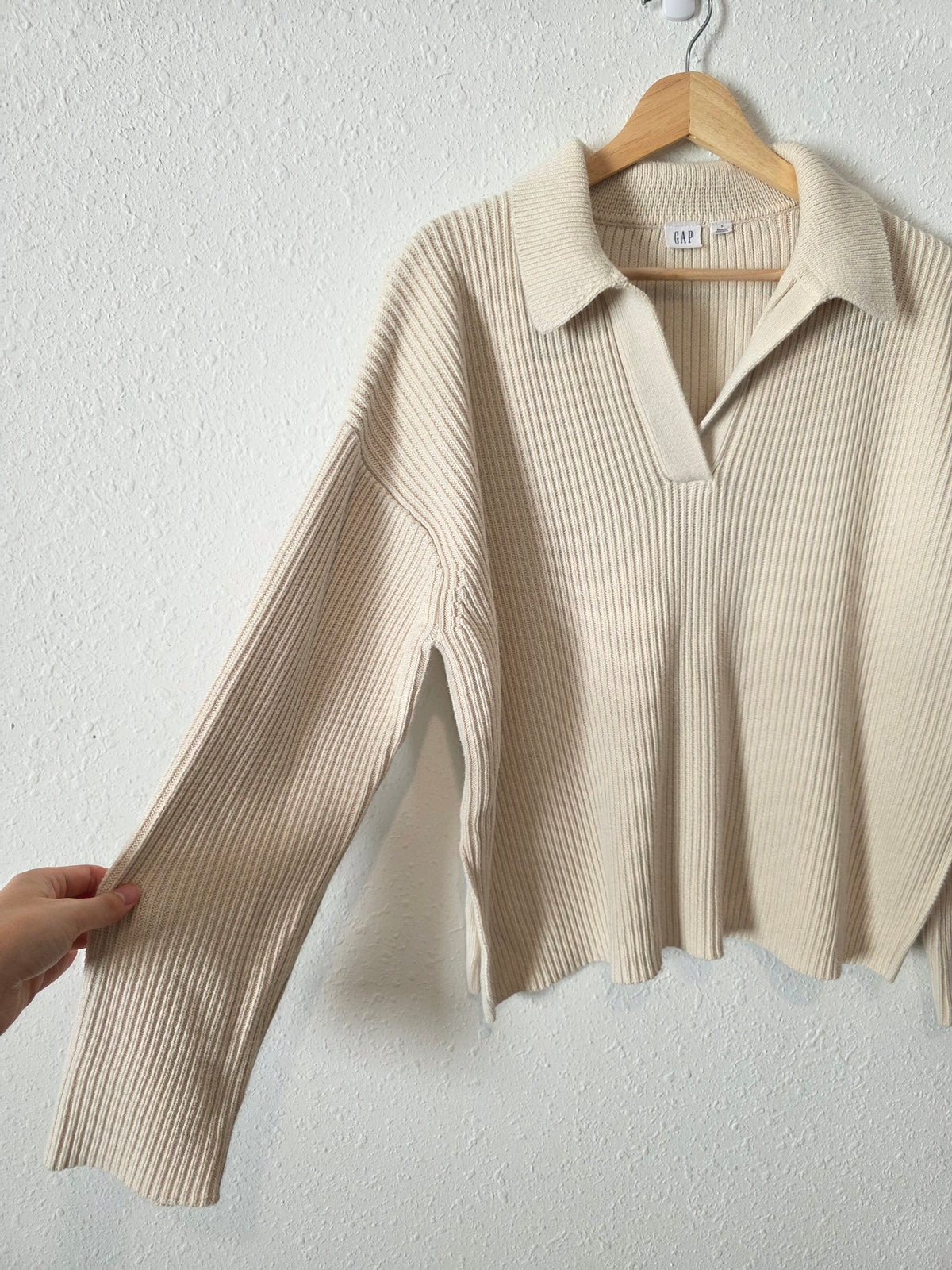 Gap Collared Cotton Sweater (S)