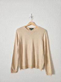 Ralph Lauren Silk Cashmere Knit Top (M)