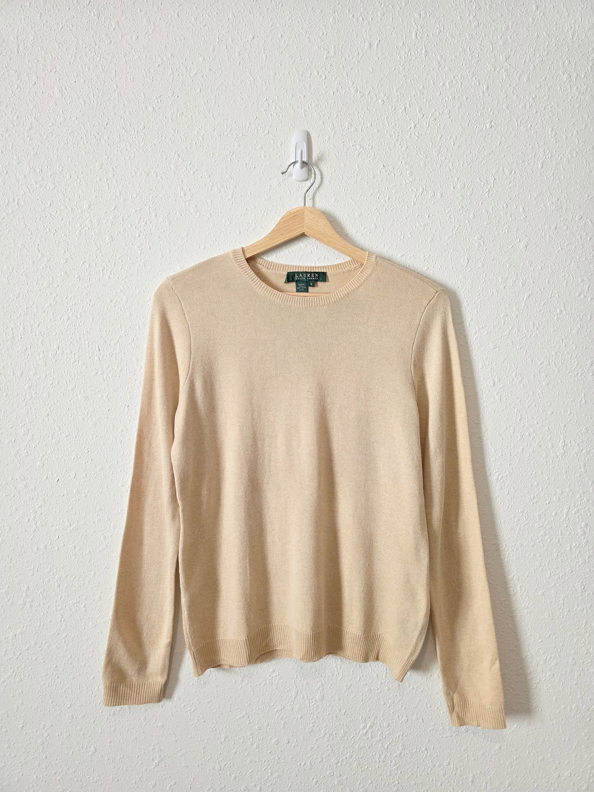 Ralph Lauren Silk Cashmere Knit Top (M)