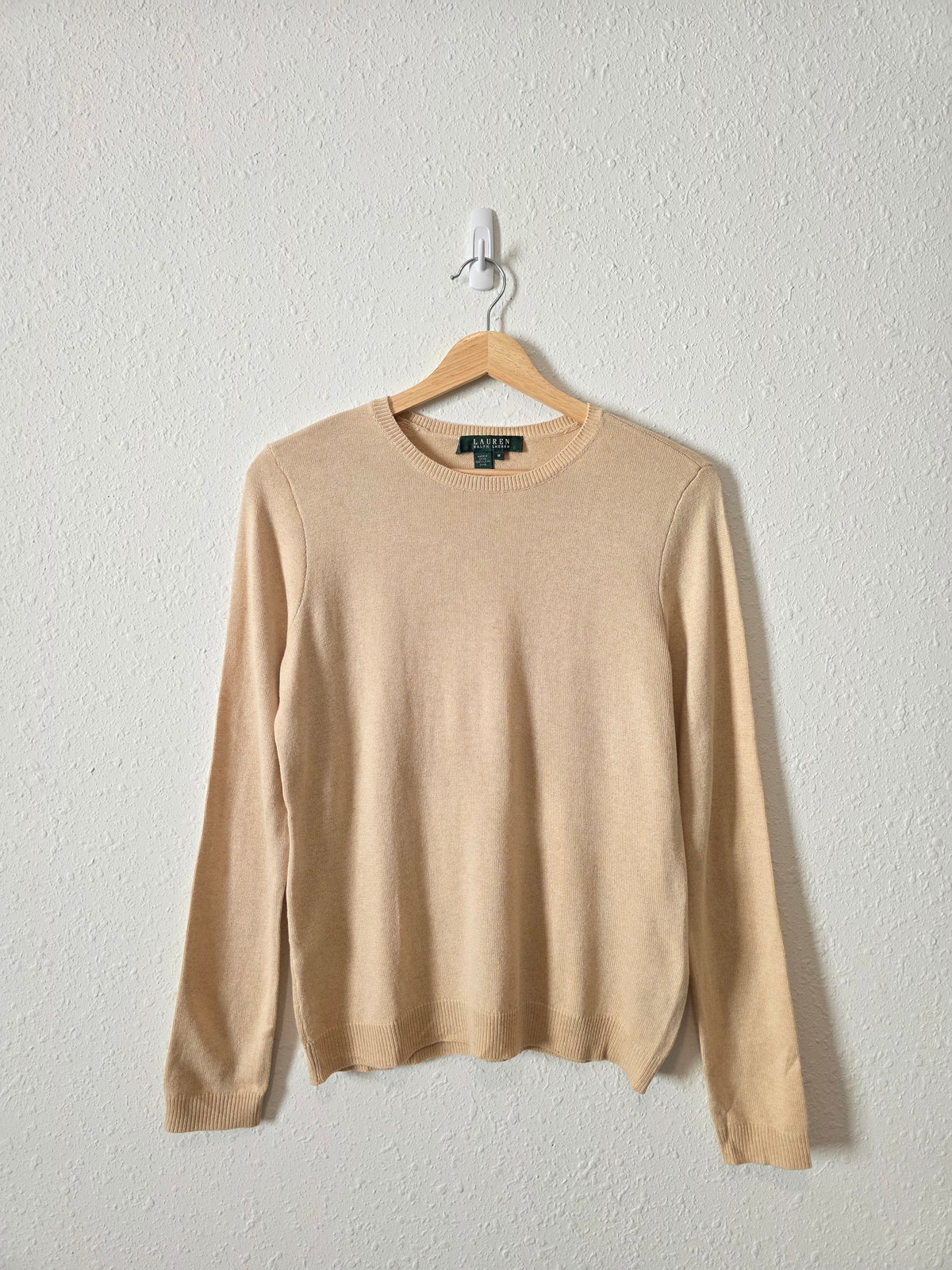 Ralph Lauren Silk Cashmere Knit Top (M)