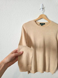 Ralph Lauren Silk Cashmere Knit Top (M)