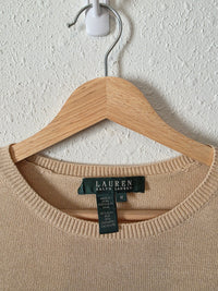 Ralph Lauren Silk Cashmere Knit Top (M)