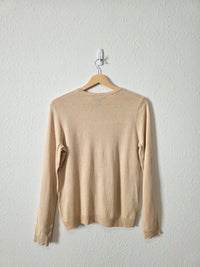 Ralph Lauren Silk Cashmere Knit Top (M)