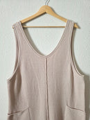 Free People Waffle Knit Jumpsuit (XL)