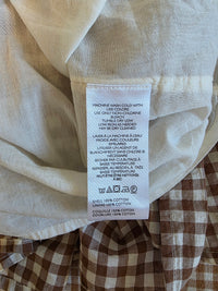 Kimchi Blue Gingham Maxi Dress (L)