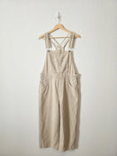 Wishlist Neutral Gingham Overalls (S)