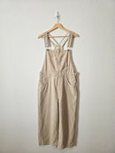 Wishlist Neutral Gingham Overalls (S)