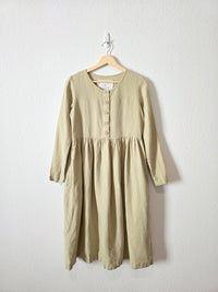 Not Perfect Linen Midi Dress (XS)