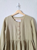 Not Perfect Linen Midi Dress (XS)