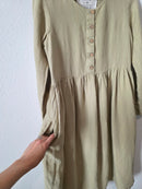 Not Perfect Linen Midi Dress (XS)