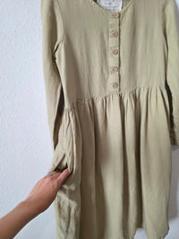 Not Perfect Linen Midi Dress (XS)