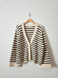 Gap Textured Cotton Cardigan (XL)
