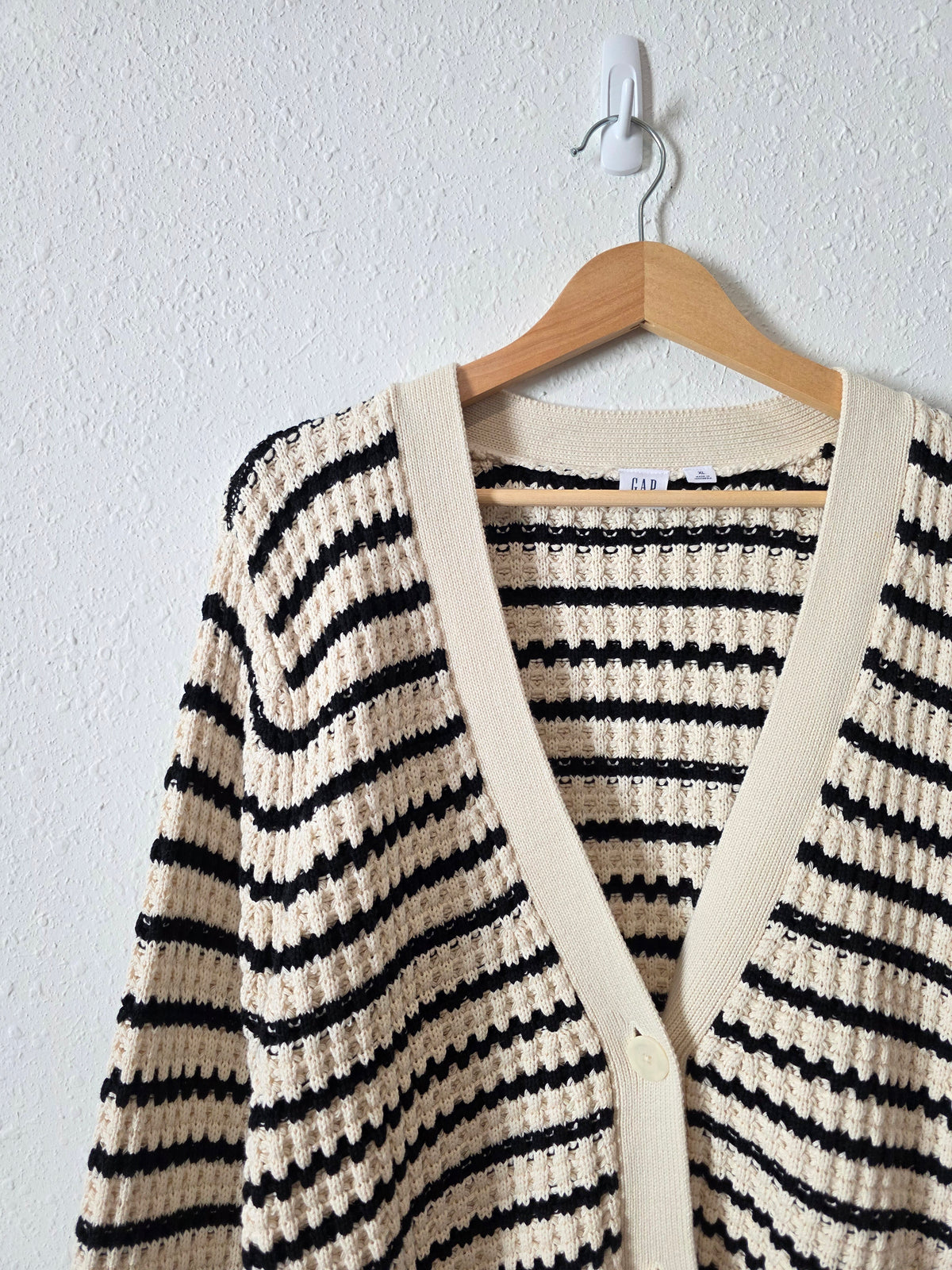 Gap Textured Cotton Cardigan (XL)