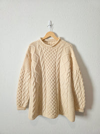 Chunky Cable Knit Rory Sweater (L-2X)