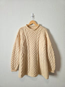 Chunky Cable Knit Rory Sweater (L-2X)