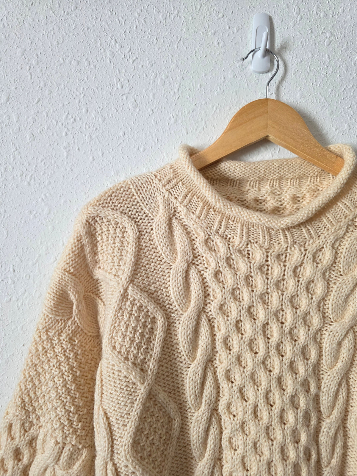 Chunky Cable Knit Rory Sweater (L-2X)