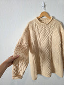 Chunky Cable Knit Rory Sweater (L-2X)