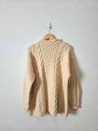 Chunky Cable Knit Rory Sweater (L-2X)