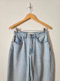 Abercrombie The Loose High Rise Jeans (27/4 short)
