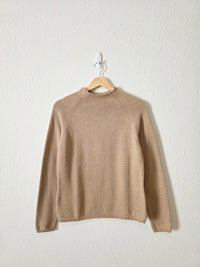 Vintage Mock Neck Sweater (S)