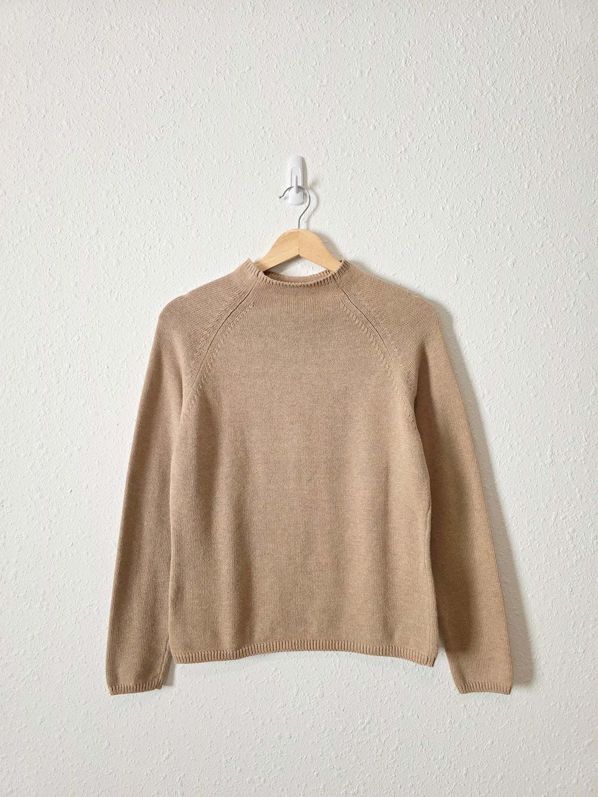 Vintage Mock Neck Sweater (S)