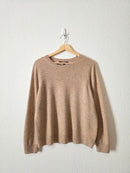 Quince Cashmere Crewneck Sweater (L)