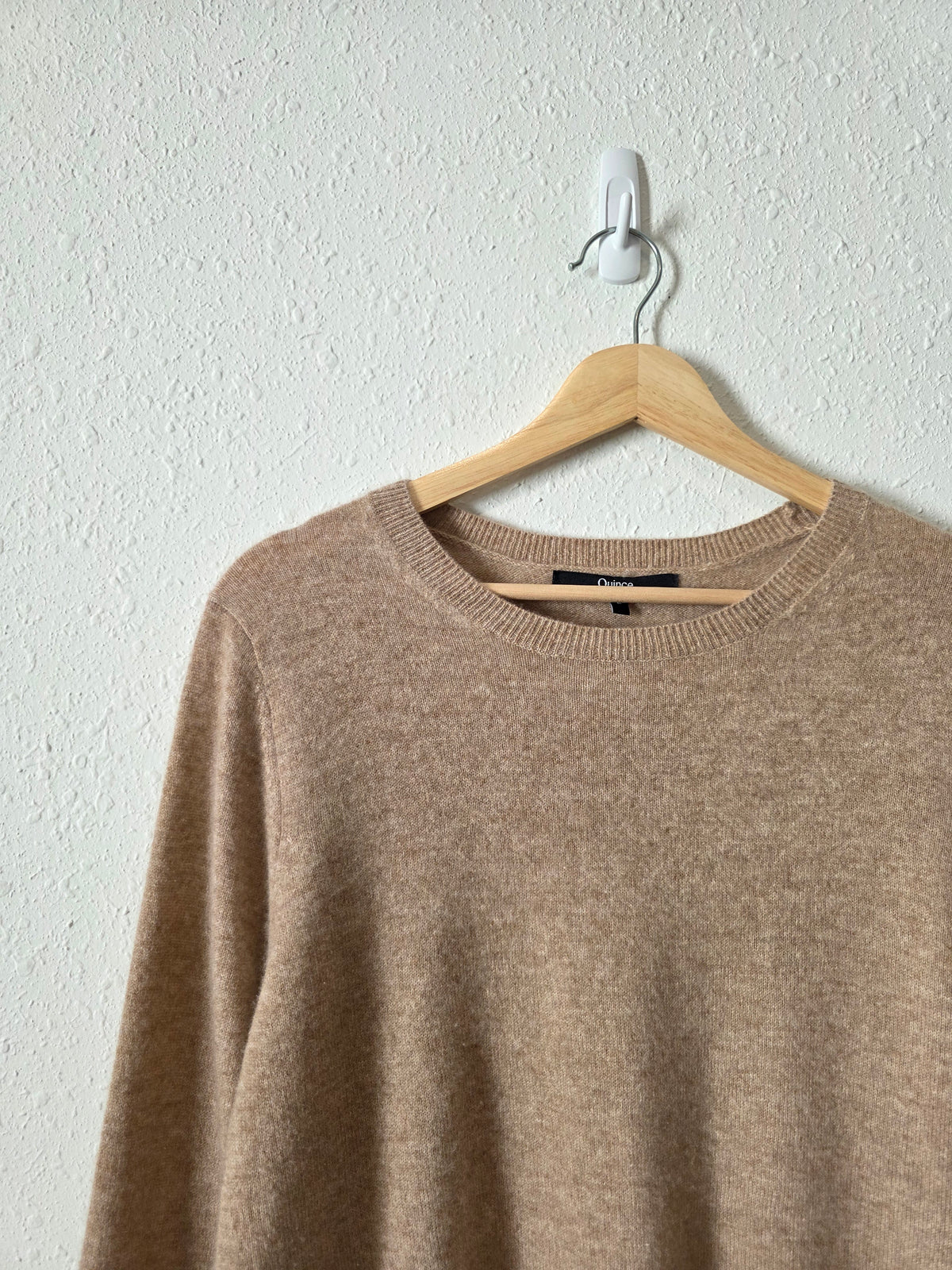 Quince Cashmere Crewneck Sweater (L)