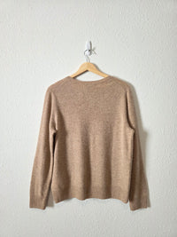 Quince Cashmere Crewneck Sweater (L)