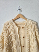 Handmade Chunky Knit Cardigan (S/M)