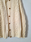 Handmade Chunky Knit Cardigan (S/M)