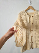 Handmade Chunky Knit Cardigan (S/M)
