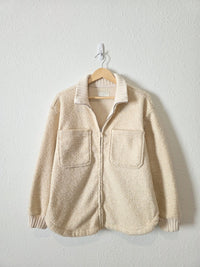 Z Supply Cozy Sherpa Zip Up Jacket (XS)