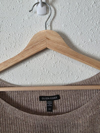 Eileen Fisher Organic Linen Knit Tank (L)