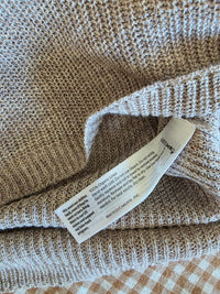 Eileen Fisher Organic Linen Knit Tank (L)