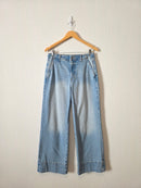 Loft Light Wash Wide Leg Jeans (28/6)