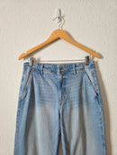 Loft Light Wash Wide Leg Jeans (28/6)