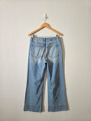 Loft Light Wash Wide Leg Jeans (28/6)