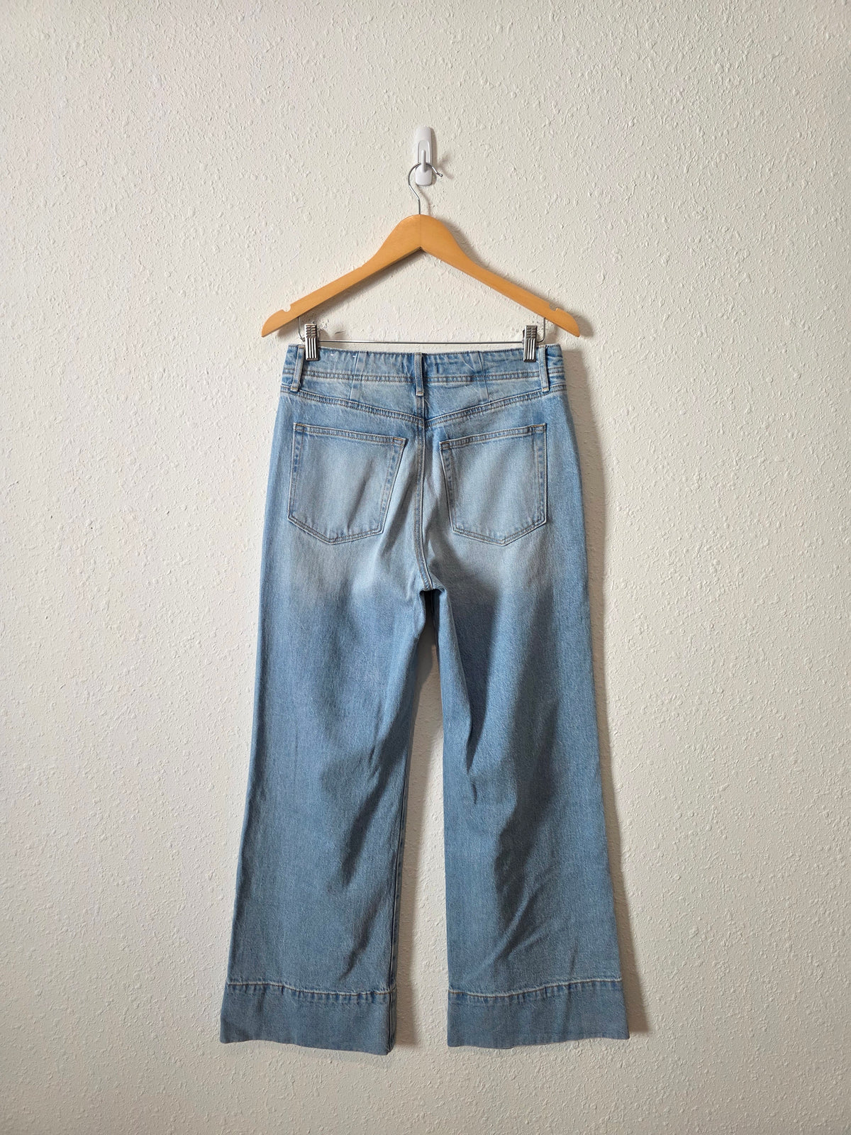 Loft Light Wash Wide Leg Jeans (28/6)