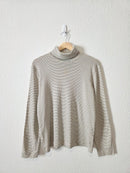 NEW Vintage Striped Turtleneck Top (L)