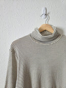 NEW Vintage Striped Turtleneck Top (L)