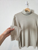 NEW Vintage Striped Turtleneck Top (L)