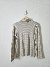 NEW Vintage Striped Turtleneck Top (L)