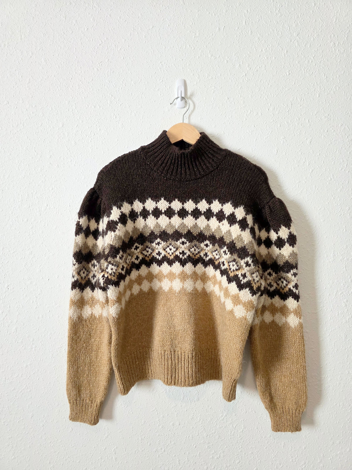 NEW Fairisle Turtleneck Sweater (S)