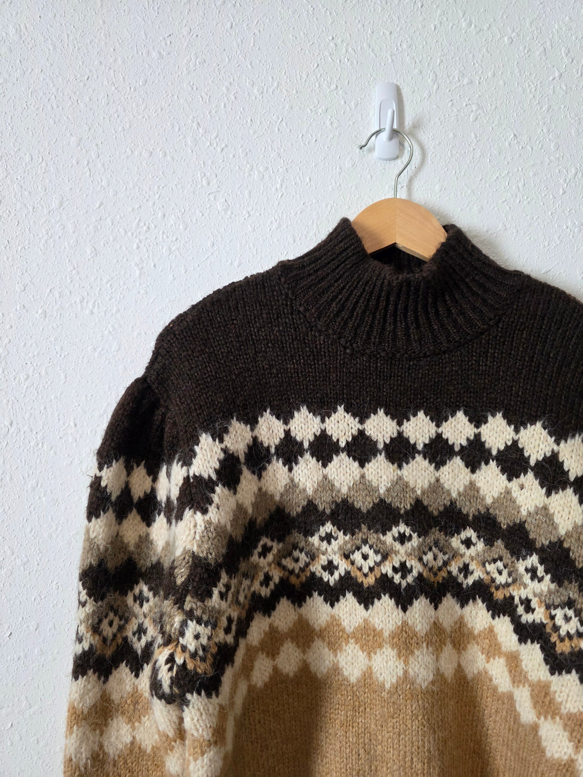 NEW Fairisle Turtleneck Sweater (S)