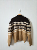 NEW Fairisle Turtleneck Sweater (S)