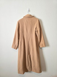 Vintage Long Wool Peacoat (M)