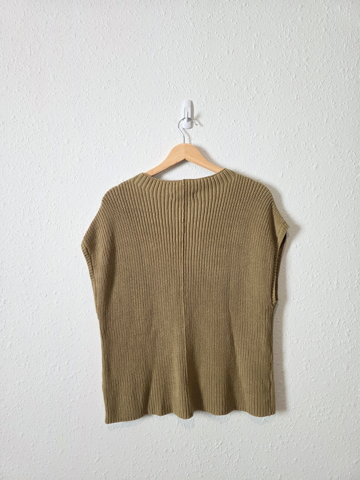 By Together Sage Boxy Knit Top (M)