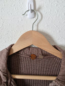Free People Oversized Waffle Shirt Jacket (OS)