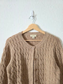 Vintage Button Up Wool Cardigan (SP)